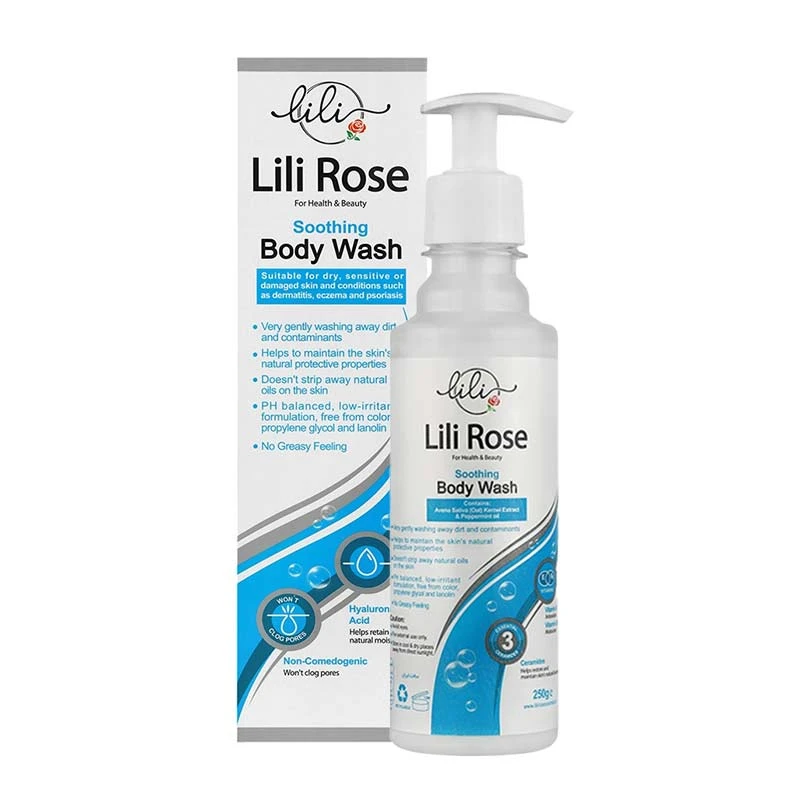 شامپو بدن لی لی رز مدل 1 حجم 250 میلی‌لیتر