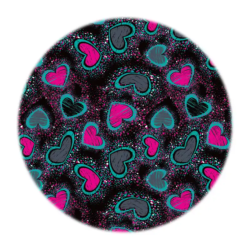 کاغذ کادو طرح قلب کد 102 بسته 5 عددی