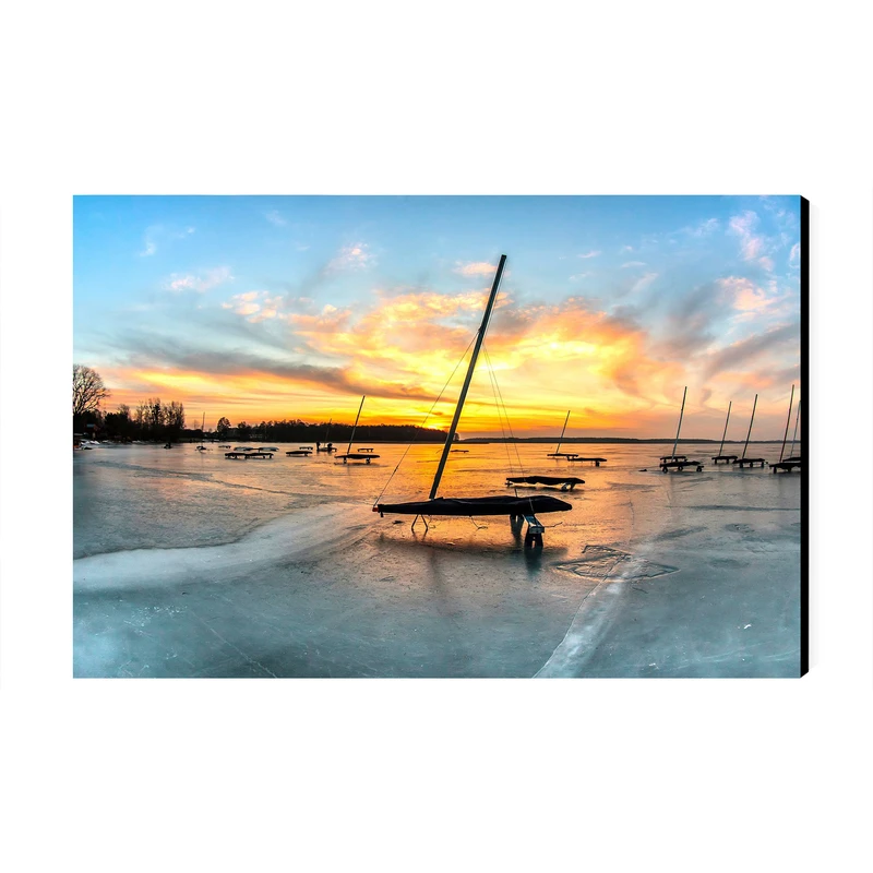 تابلو شاسی عرش طرح گردشگری لهستان مدل دریاچه مازوری کد As5895