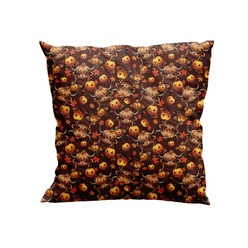 کوسن پاد آفرین مدل گاو شاخ دار و کدو تنبل کد DKK1158