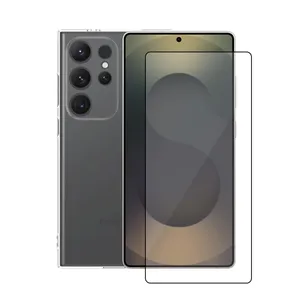 Akuara Clear GLS Cover Suitable for Samsung Galaxy S25 Ultra with Screen Proctector