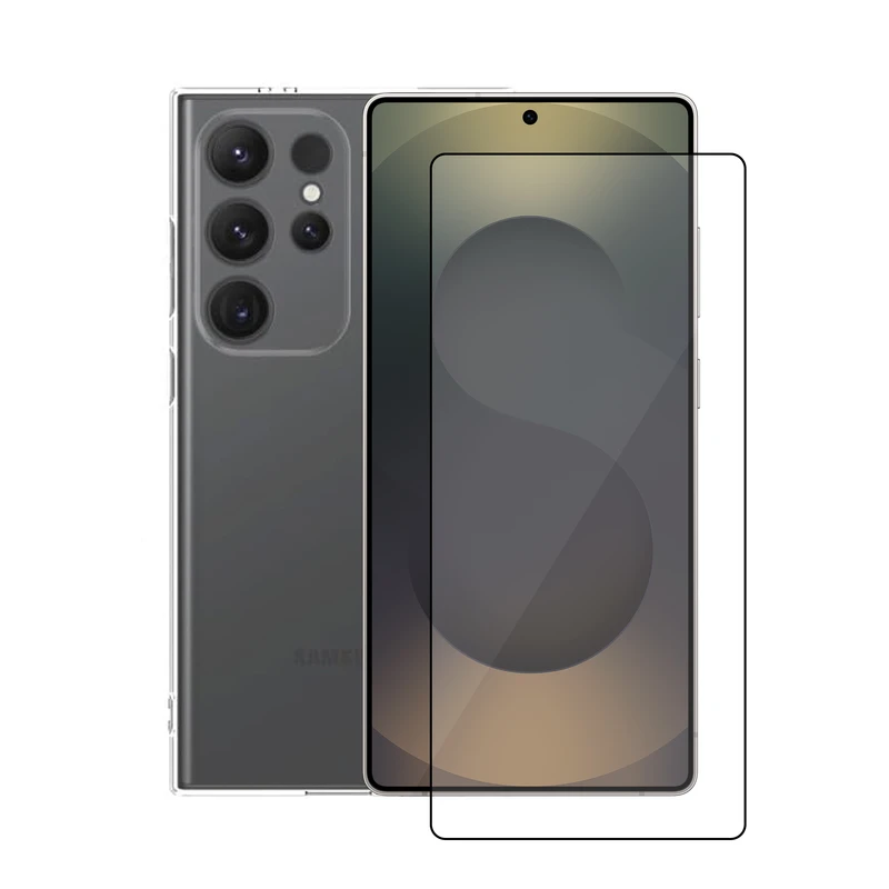 کاور آکوآرا مدل Clear GLS مناسب برای گوشی موبایل سامسونگ Galaxy S25 Ultra به همراه محافظ صفحه نمایش