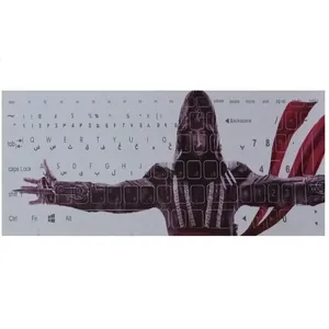 برچسب کیبورد طرح مایا کد 14 با حروف فارسی