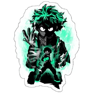استیکر لپ تاپ مدل Hero Deku