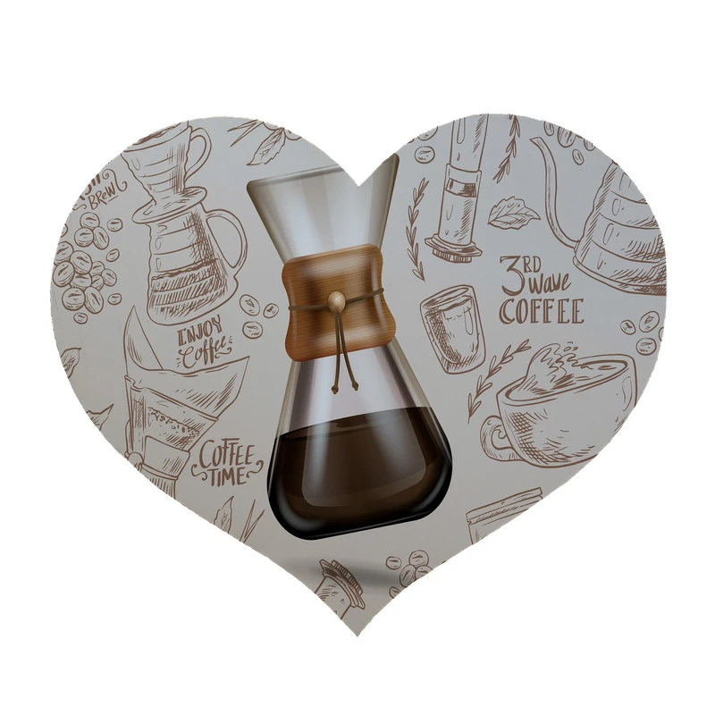  پادری طرح قهوه کد 8461 سایز 90 × 90 سانتی‌متر