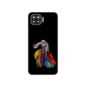 MAHOOT Rainbow Hair Digital Art Cover Sticker for Oppo A93