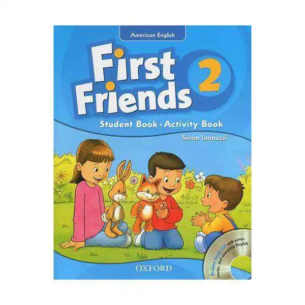 کتاب first friends 2 american اثر susan lannuzzi انتشارات جنگل