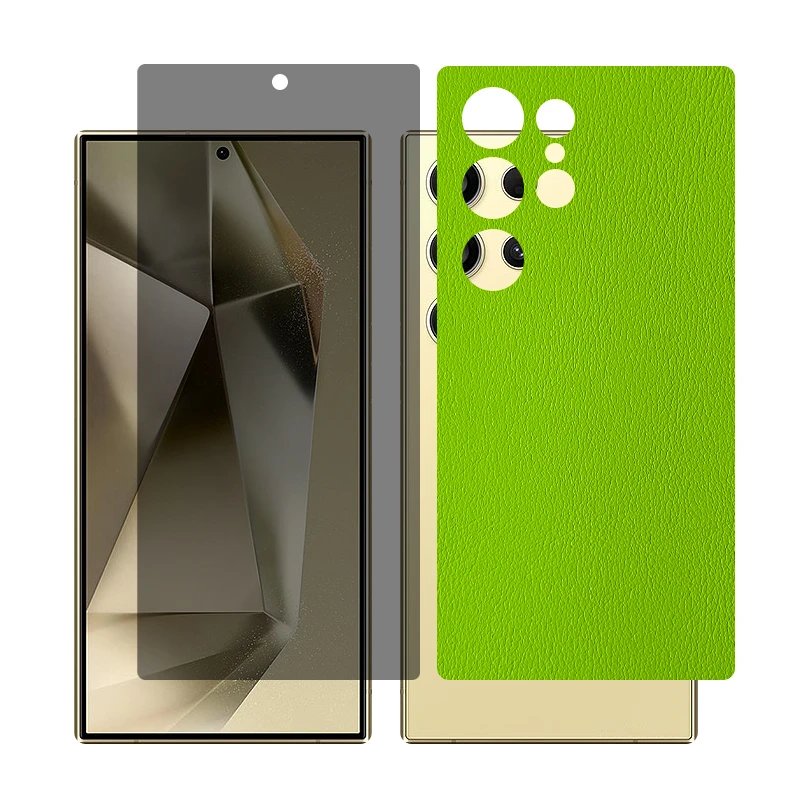 محافظ صفحه نمایش حریم شخصی گلس مدل Together مناسب برای گوشی موبایل سامسونگ Galaxy S23 Ultra به همراه برچسب پوششی 