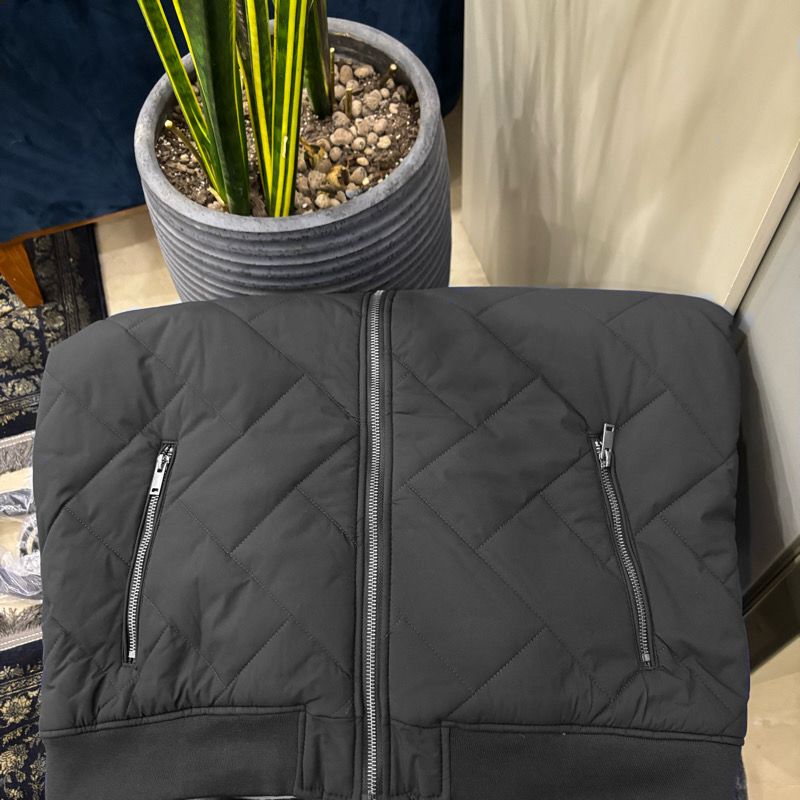کاپشن مردانه مکس مدل Quilted Zip Through Bomber -  - 12