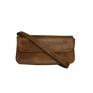 کیف دوشی زنانه چرم درخشان مدل BG17