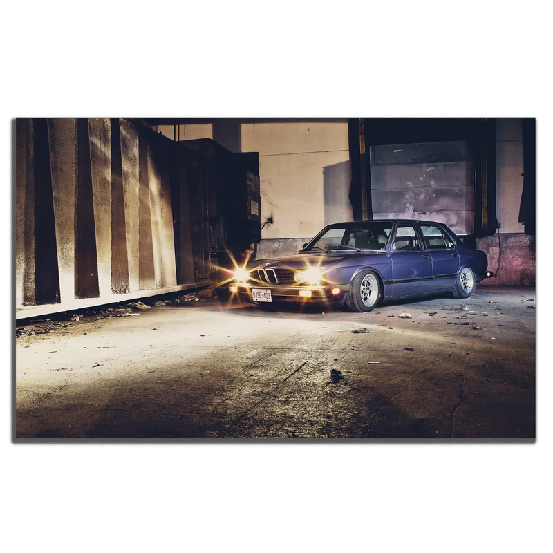 تابلو شاسی بکلیت طرح اتومبیل ماشین قدیمی مدل SH-S4762