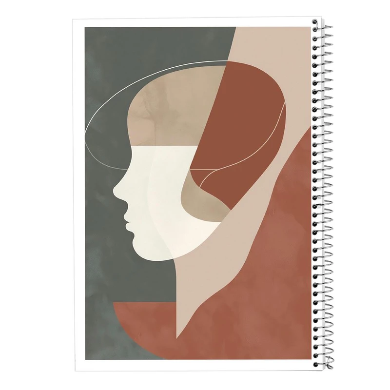 دفتر شطرنجی 50 برگ مدوپد طرح اشکال فانتزی کد DF16025