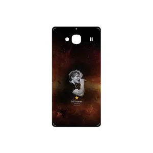 MAHOOT Ed Sheeran Cover Sticker for Xiaomi Redmi 2