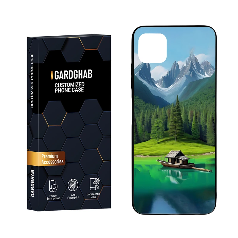 کاور گارد قاب مدل دور ژله ای هنری مناسب برای گوشی موبایل سامسونگ Galaxy A22 5G