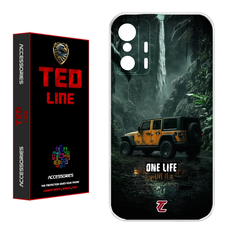 کاور تد لاین طرح ماشین آفرود کد 1119 مناسب برای گوشی موبایل شیائومی Mi 11T / 11T Pro