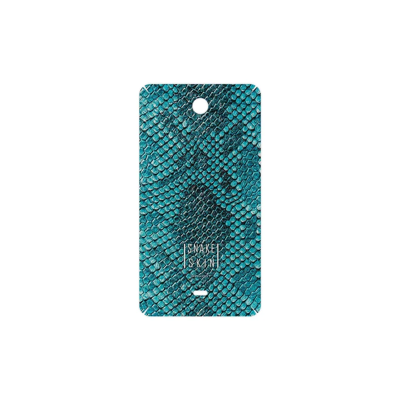 برچسب پوششی ماهوت مدل Blue Snake Skin مناسب برای گوشی موبایل مایکروسافت Lumia 430