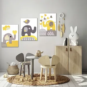 تابلو شاسی کودک مدل فیل کد BYB4 مجموعه سه عددی