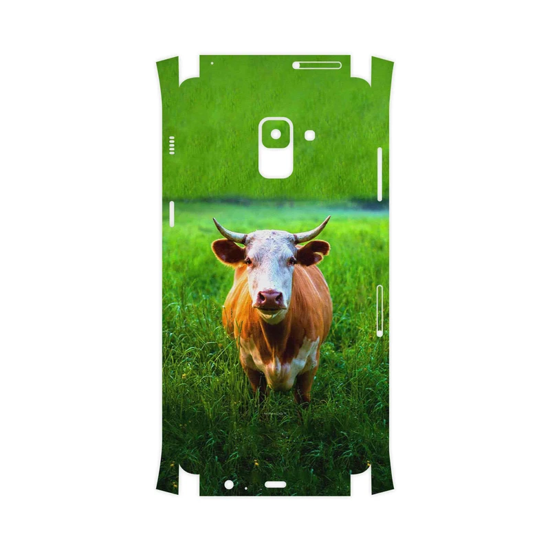 برچسب پوششی ماهوت مدل Cow-FullSkin مناسب برای گوشی موبایل سامسونگ Galaxy A8 Plus 2018