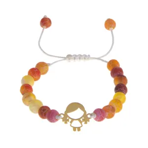 دستبند طلا 18 عیار زنانه الن نار مدل ELN67059