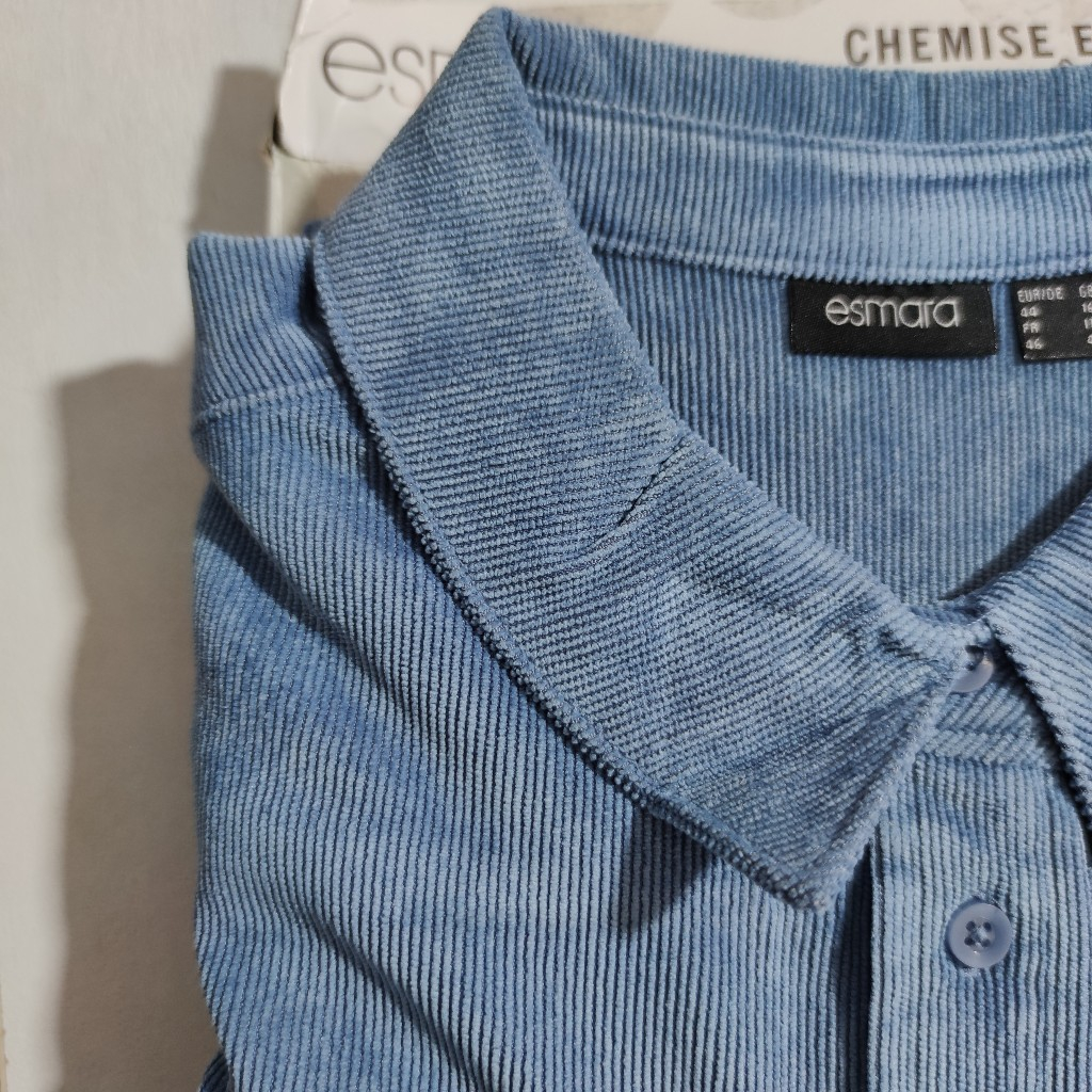 شومیز آستین بلند زنانه اسمارا مدل کبریتی کد LS401