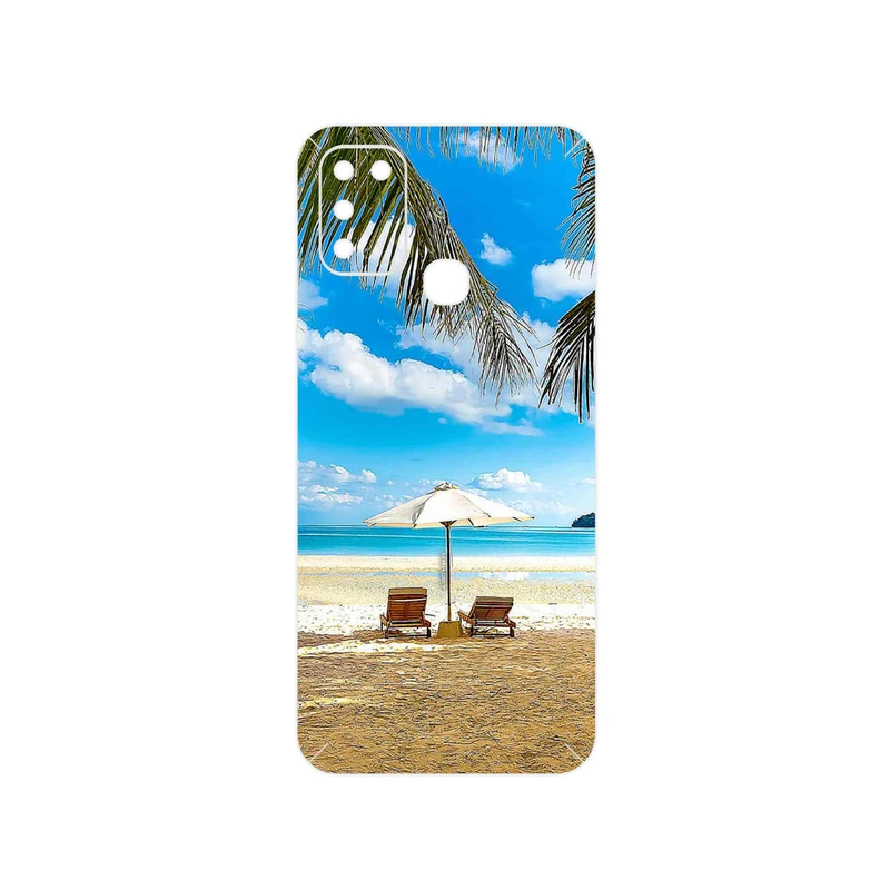 برچسب پوششی ماهوت مدل Beach مناسب برای گوشی موبایل اینفینیکس Hot 10 Play