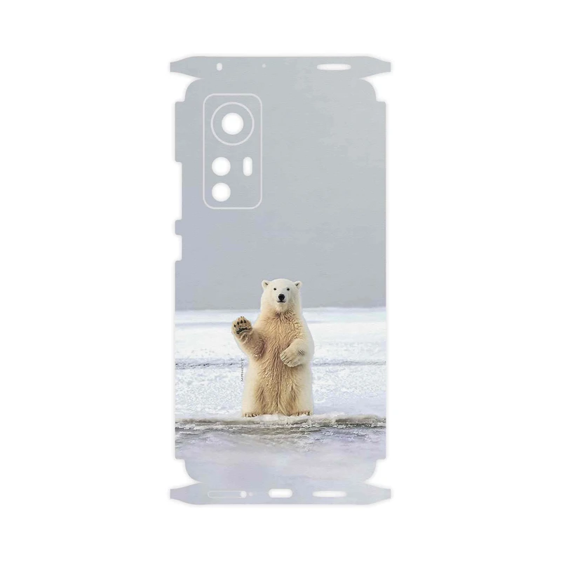برچسب پوششی ماهوت مدل Polar_bear-FullSkin مناسب برای گوشی موبایل شیائومی 12X