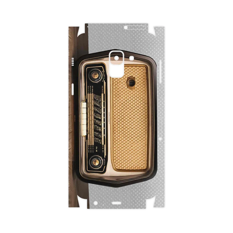 برچسب پوششی ماهوت مدل Radio Nostalgia-FullSkin مناسب برای گوشی موبایل سامسونگ Galaxy A8 2018