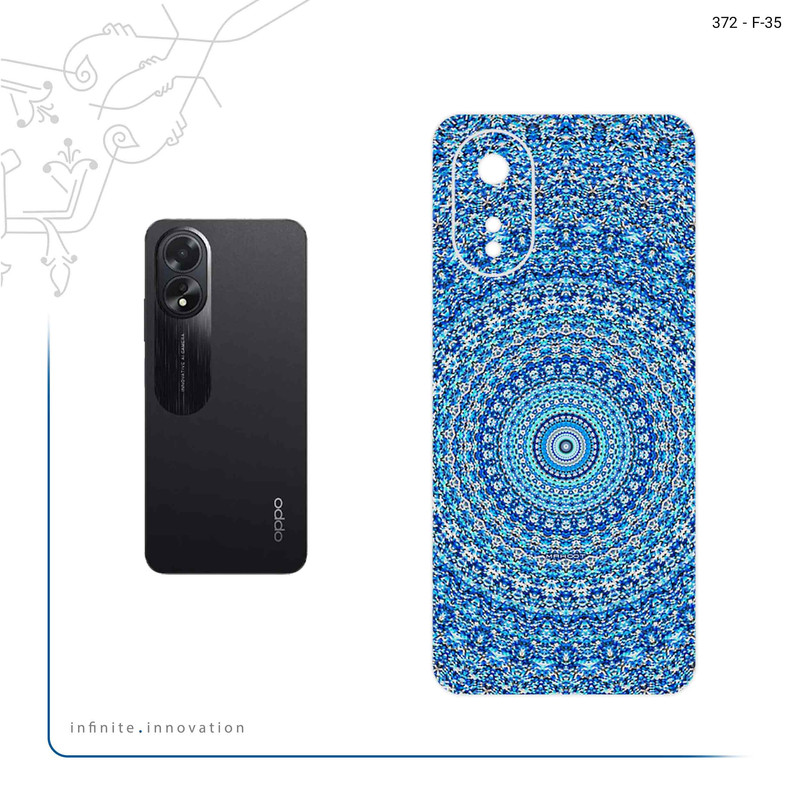 برچسب پوششی ماهوت مدل Mandala Design 1 مناسب برای گوشی موبایل اپو A38