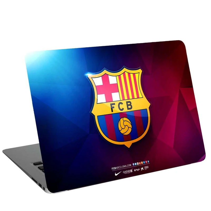 استیکر لپ تاپ طرح Barcelona کد G-1292 مناسب برای لپ تاپ 15.6 اینچ 