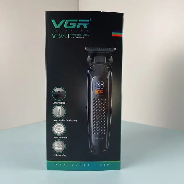 ماشین اصلاح موی سر و صورت وی جی ار مدل V-972