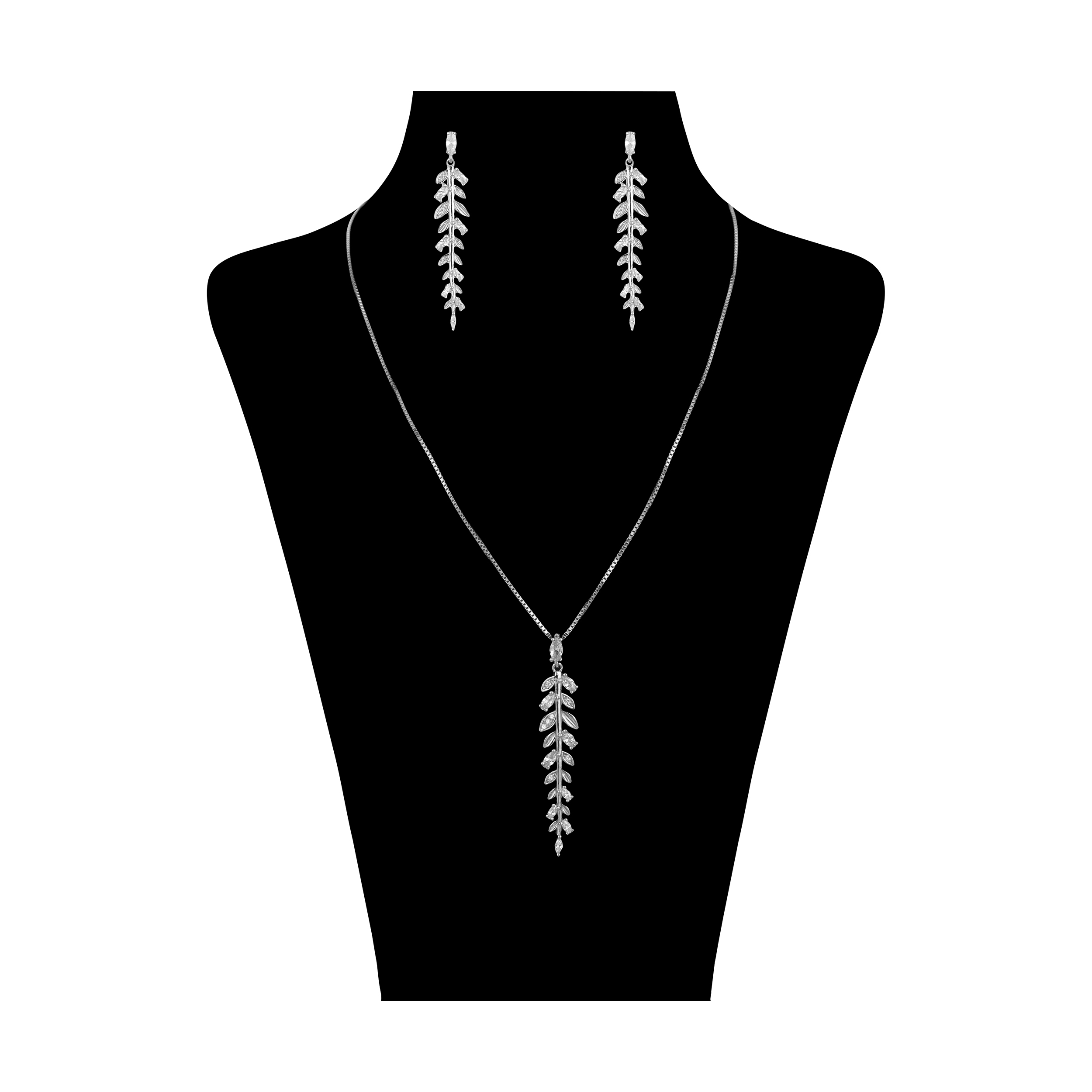 نیم ست نقره زنانه مدل 103-9