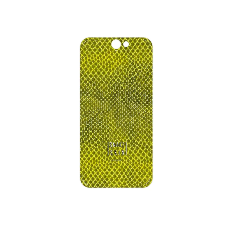 برچسب پوششی ماهوت مدل Yellow Snake Skin مناسب برای گوشی موبایل اچ تی سی One A9