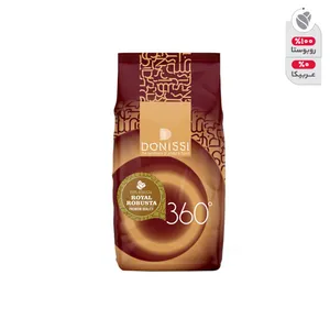 دانه قهوه اسپرسو رویال ربوستا دونیسی - 1 کیلوگرم