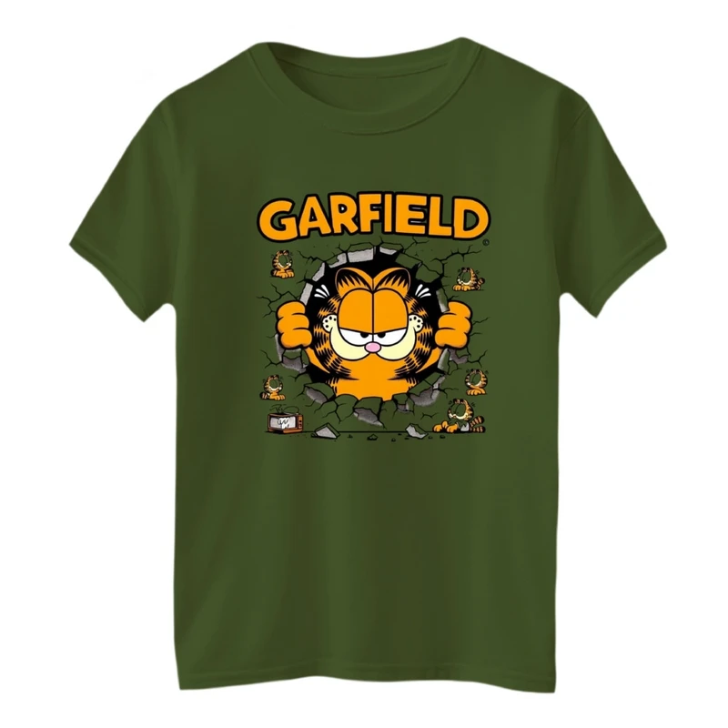تی‌شرت لانگ آستین کوتاه بچگانه مدل گارفیلد