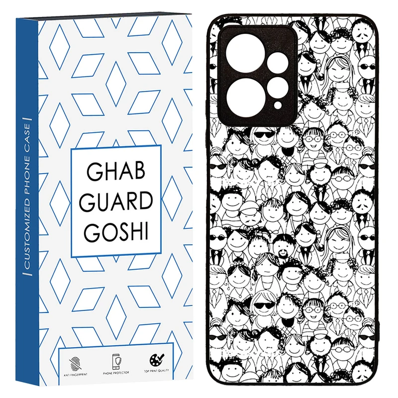 کاور قاب گارد گوشی طرح آدمک کد TPU-076 مناسب برای گوشی موبایل شیائومی Redmi Note 12 4g