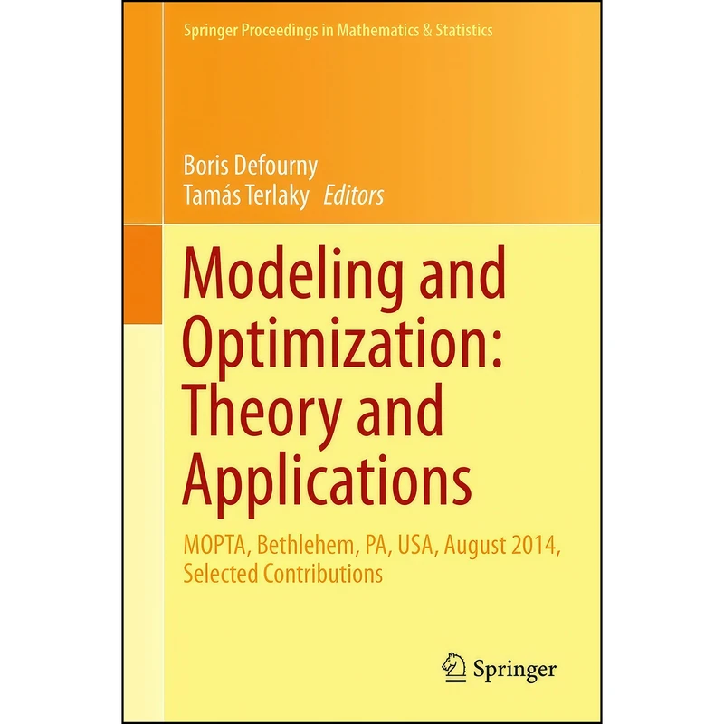 کتاب Modeling and Optimization اثر جمعي از نويسندگان انتشارات Springer