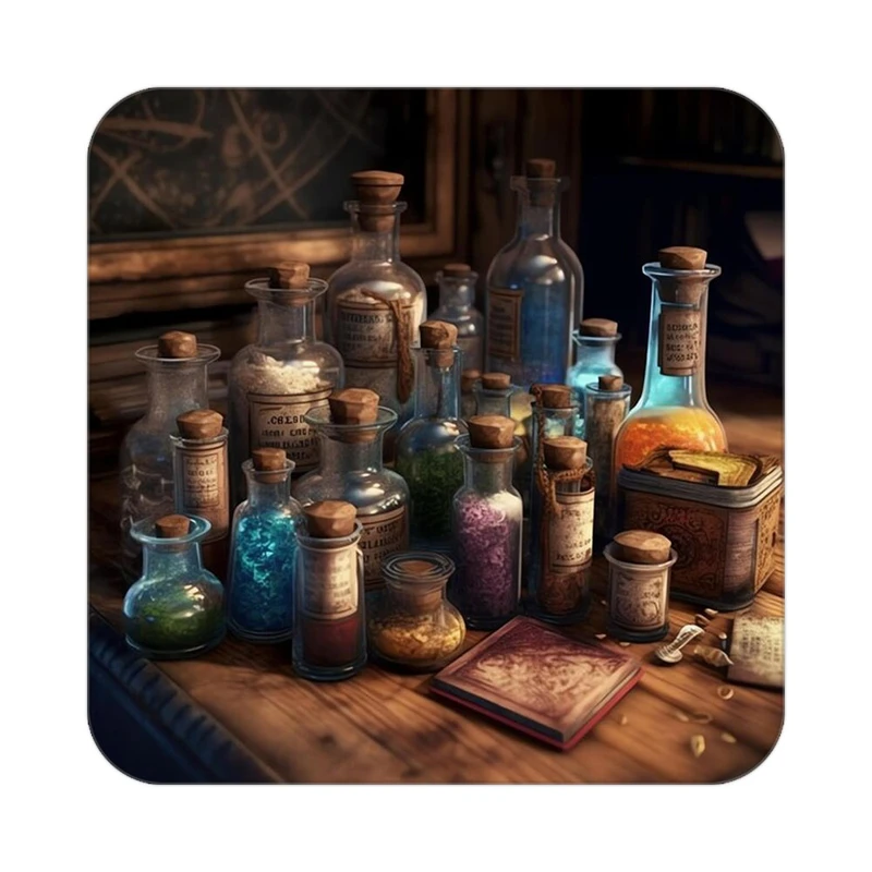 زیر لیوانی کاکتی طرح هری پاتر Harry Potter مدل mp44345