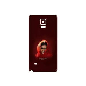 MAHOOT Portrait of an Indian Woman Cover Sticker for Samsung Galaxy Note 4