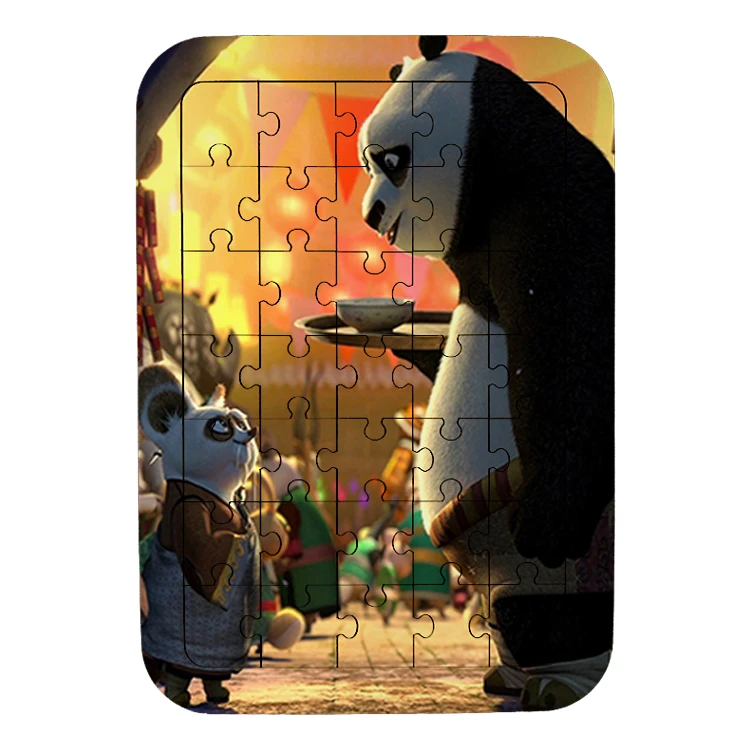 پازل 35 تکه مدل پاندا مونگ فو کار کد 36