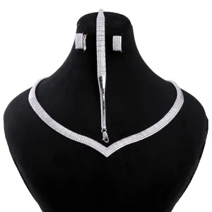 نیم ست نقره زنانه مدل GTA-174