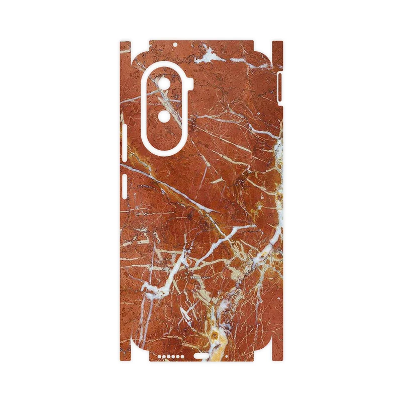 برچسب پوششی ماهوت مدل Red Marble-FullSkin مناسب برای گوشی موبایل شیائومی Poco M7 4G