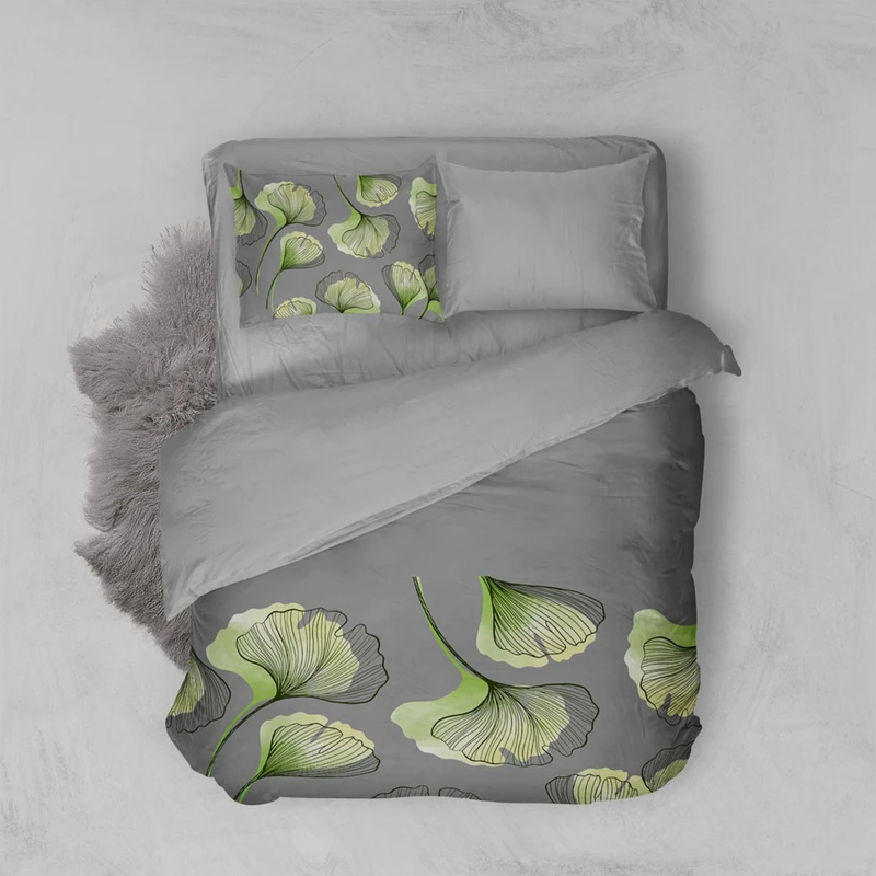 سرویس روتختی مدل برگ 4346 یک نفره 5 تکه