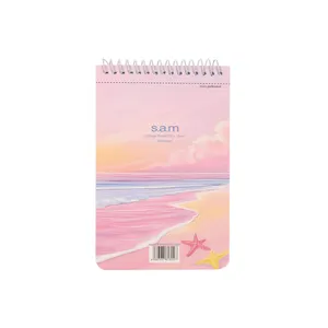 دفترچه یادداشت 80 برگ سم طرح ساحل