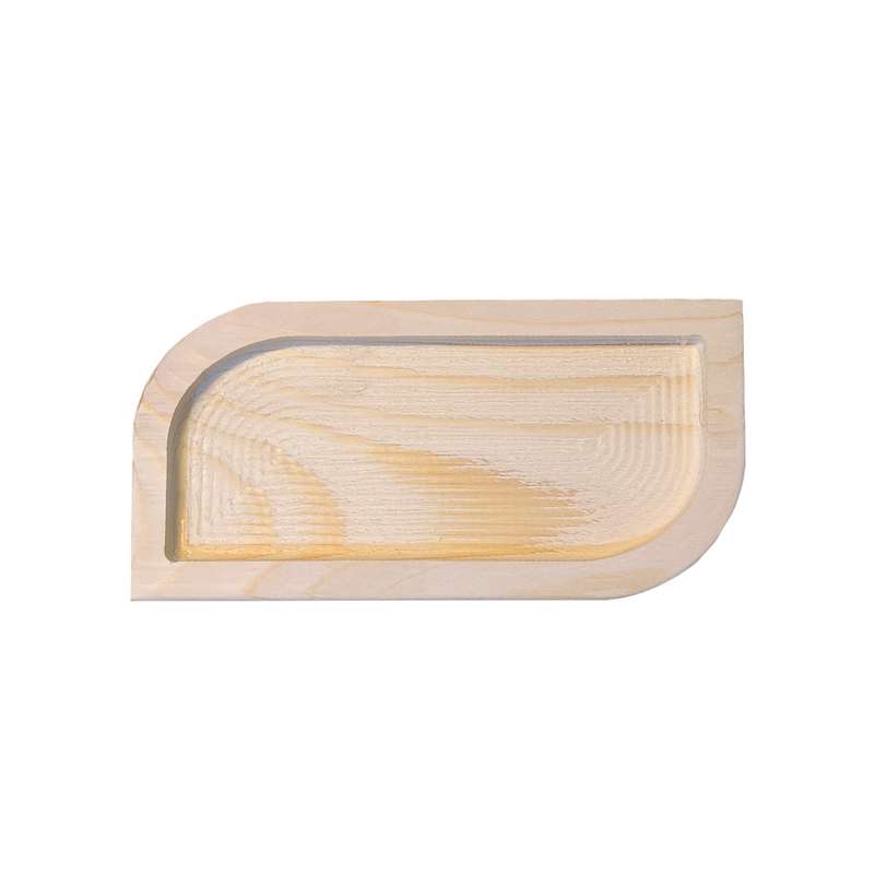 زیرلیوانی مدل چوبی طرح دوسر تیز کد 1014