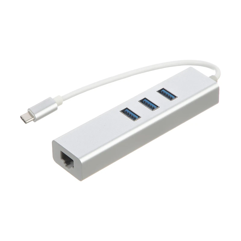 هاب 3 پورت USB-C مدل Y10-LAN 1000-U3