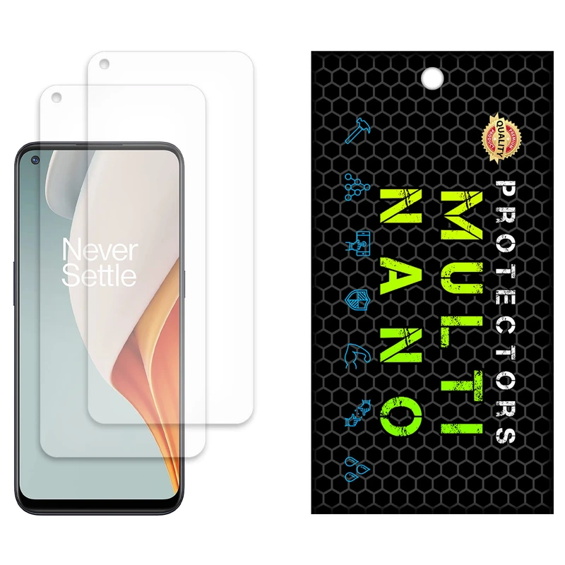 محافظ صفحه نمایش مات مولتی نانو مدل X-S2M مناسب برای گوشی موبایل وان پلاس Nord N100 بسته دو عددی