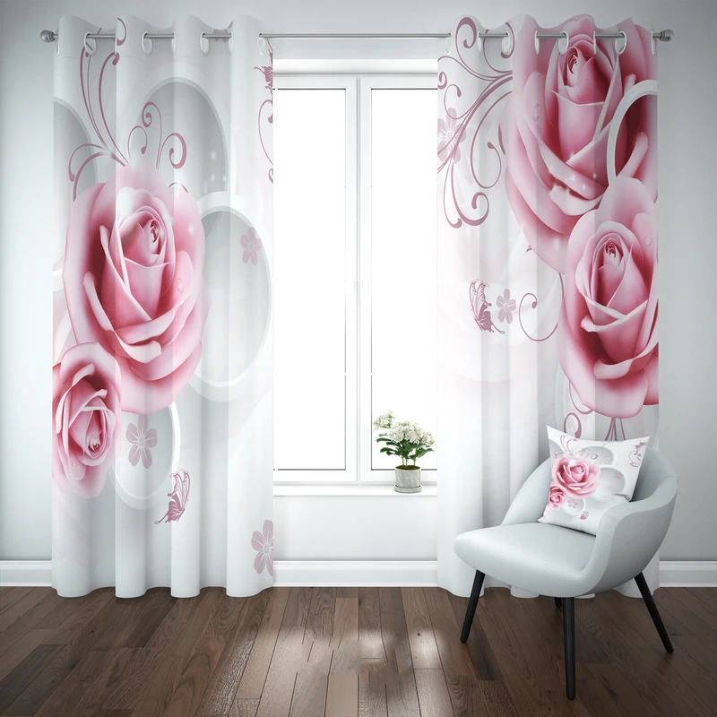 پرده مدل b1409 سایز 140×280 سانتی متر