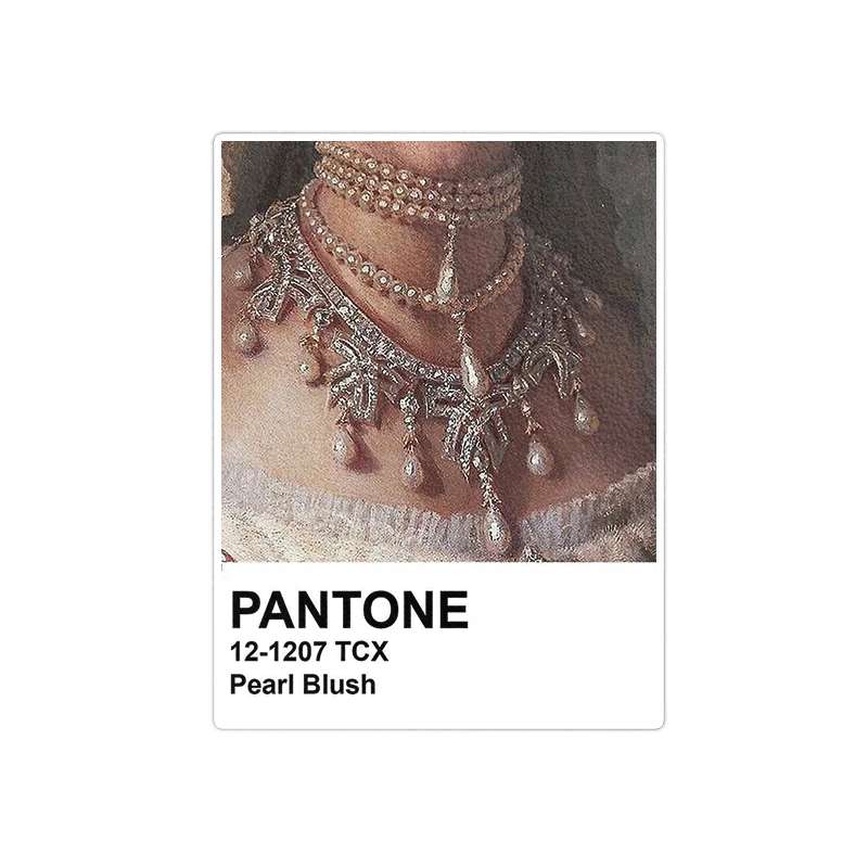 استیکر لپ تاپ ویندی دیزاین طرح pantone مدل 1400
