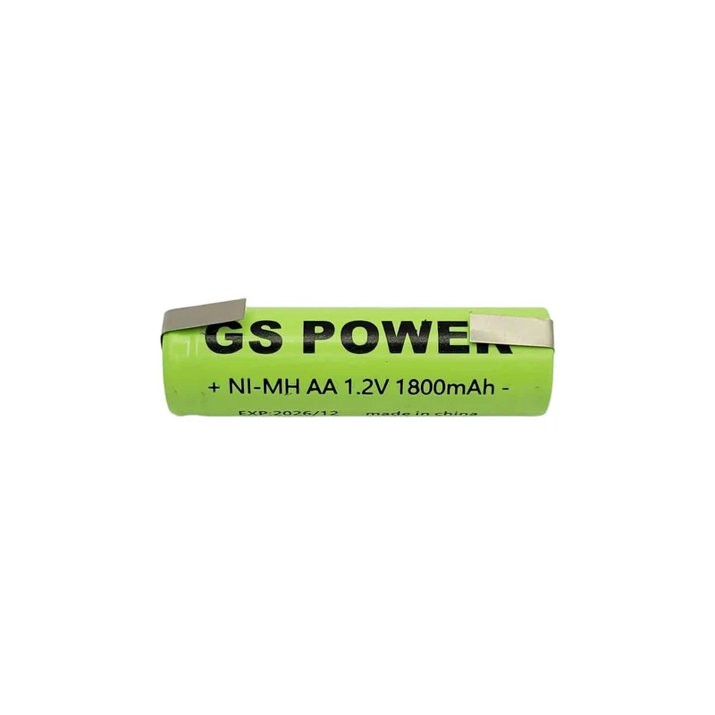 باتری قلمی قابل شارژ جی اس پاور مدل GS-1800mAh