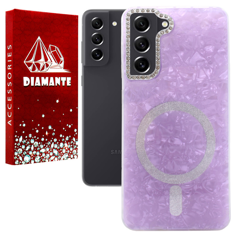کاور دیامانته مدل Glitter Rd مناسب برای گوشی موبایل سامسونگ Galaxy S21 FE
